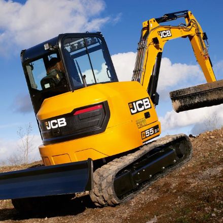 JCB 55Z-1 迷你型履帶式挖土機